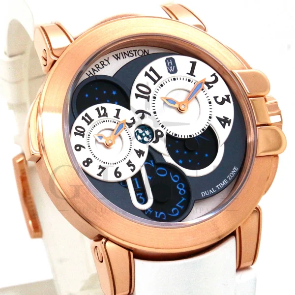 ハリー・ウィンストン オーシャン・デュアルタイム OCEATZ44RR001 商品画像 5